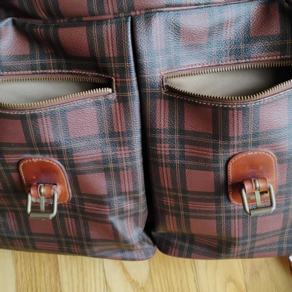 Polo Ralph Lauren Tartan Plaid Satchel.